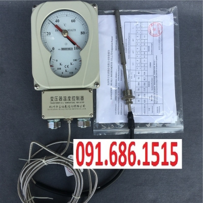Đồng hồ đo nhiệt độ dầu máy biến áp lực, Hangzhou Huali BWY (WTYK)-802AGTH