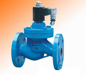 Van điện từ, van nước,ZCZP cast steel flange solenoid valve / high temperature water vapor heat transfer oil water solenoid valve DN25 40 50-300