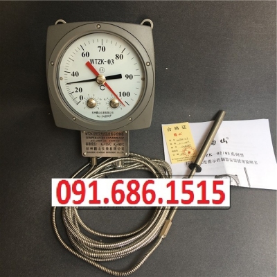 Hangzhou Lushan temperature controller WTZK-03 transformer pressure type temperature indicating controller
