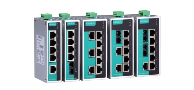 Thiết bị chuyển mạch Ethernet công nghiệp Moxa EDS-205A/EDS-208A Series
