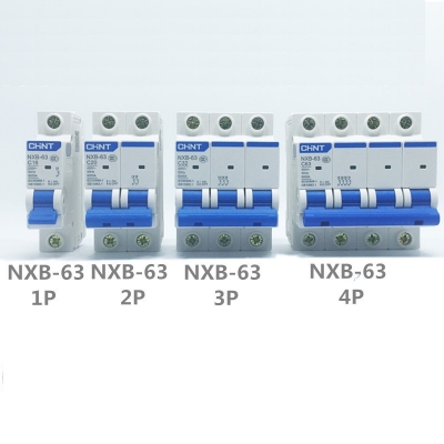 Aptomat, CHINT NXB-63, Miniature Circuit Breaker 1P2P3P4 C10C16C20C32C40A 63A