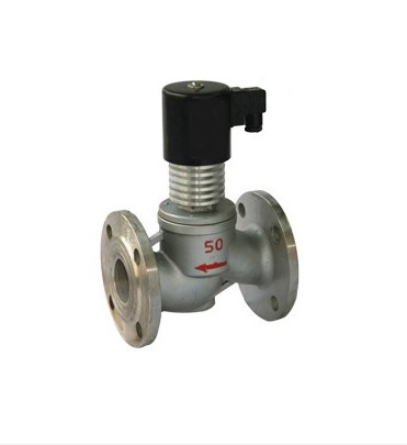 Van điện từ, van nước, ZCG cast steel flange solenoid valve high temperature steam heat transfer oil solenoid valve DN25 DN32 DN40 DN50