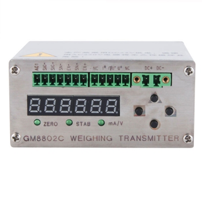 Bộ chuyển đổi tín hiệu cân/ weight transmitter GM8802, rail type, output 4-20mA/0-10v0-20mA