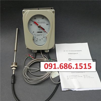 Đồng hồ đo nhiệt độ dầu máy biến áp lực Hangzhou Huali transformer temperature controller ,BWY (WTYK)-802ATH , 0-100 ℃, 0-120 ℃