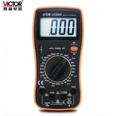 Đồng hồ đo điện đa năng, Victory instrument digital multimeter Victor VC9205, VC9208