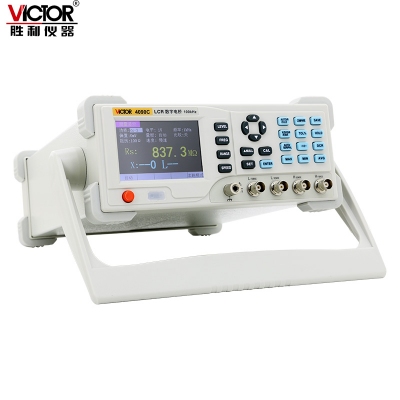 Máy đo thử điện trở, trở kháng, điện dung,VICTOR victory VC4090C, VC4090A LCR digital bridge tester components capacitor inductance resistance measuring