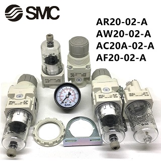 Bộ lọc, SMC filter pressure reducing valve AR20-02BG-A AR30-03BG-A AR40-04BG-A