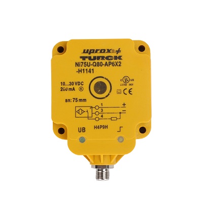 Turck proximity switch NI75U-Q80-VP4X2/AN6X2-H1141 BI50U VN /Y1 sensor
