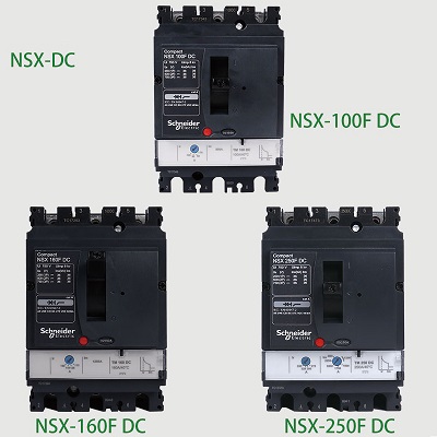 Aptomat, Schneider DC circuit breaker NSX-DC100F 100A 160A 250A 400A 630A