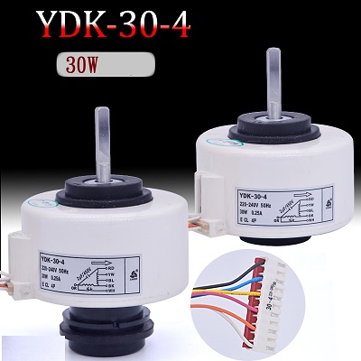 Động cơ quạt giải nhiệt điều hòa air conditioner fan motor YDK-30-4