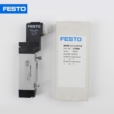 Van từ, FESTO solenoid valve MEBH-3 / 2-5 / 2-5 / 3G-5 / 3E-1 / 8-B 173085 173016