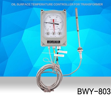Đồng hồ đo nhiệt độ máy biến áp lực Hangzhou Automation Instrument BWY-803A temperature indicating controller WTYK transformer meter (TH)