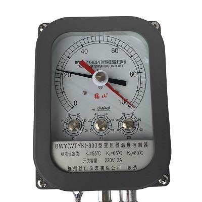 Đồng hồ đo nhiệt độ máy biến áp lực, Hangzhou Guanshan BWY (WTYK) -803ATH ,BWY-803A