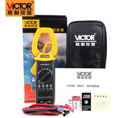 Đồng hồ kẹp dòng, VICTOR victory digital clamp meter multimeter  VC6052, VC6050 VC6056A+  AC and DC clamp meter