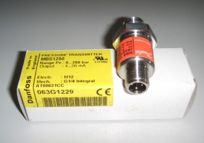 Cảm biến áp suất, Pressure Transmitter  Danfoss MBS1250