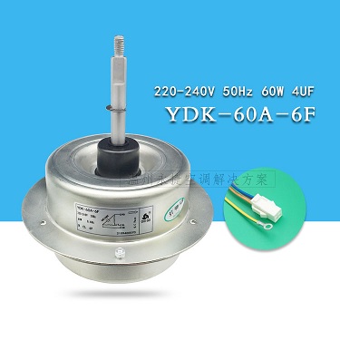 Động cơ quạt giải nhiệt điều hòa air conditioner fan motor YDK-60A-6F